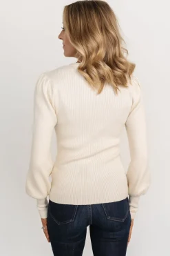 Baltic Born sweaters|Lilou Rib Knit Sweater | Ivory