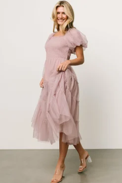 Baltic Born tulle styles|Liv Tulle Midi Dress | Dusty Lilac