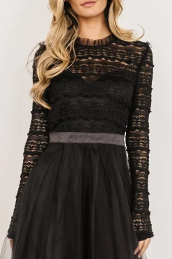 Baltic Born tulle styles|BEST SELLERS|Lonnie Tulle Dress | Black