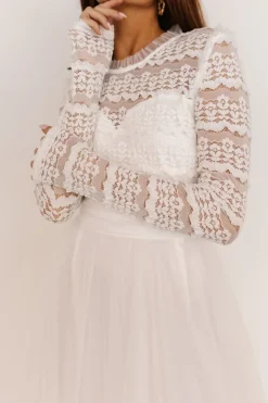 Baltic Born DRESSES|midi dresses|Lonnie Tulle Dress | Off White