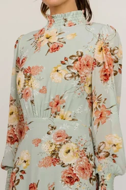 Baltic Born DRESSES|maxi dresses|Luciana Maxi Dress | Sage Multi