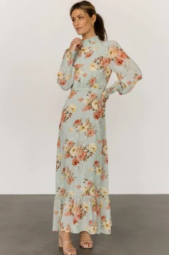 Baltic Born DRESSES|maxi dresses|Luciana Maxi Dress | Sage Multi