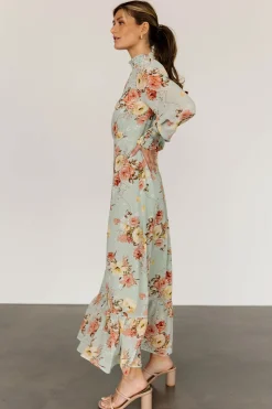 Baltic Born DRESSES|maxi dresses|Luciana Maxi Dress | Sage Multi