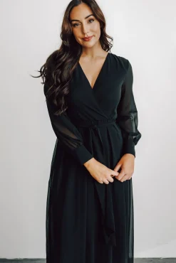 Baltic Born SALE|Lydia Maxi Dress | Black