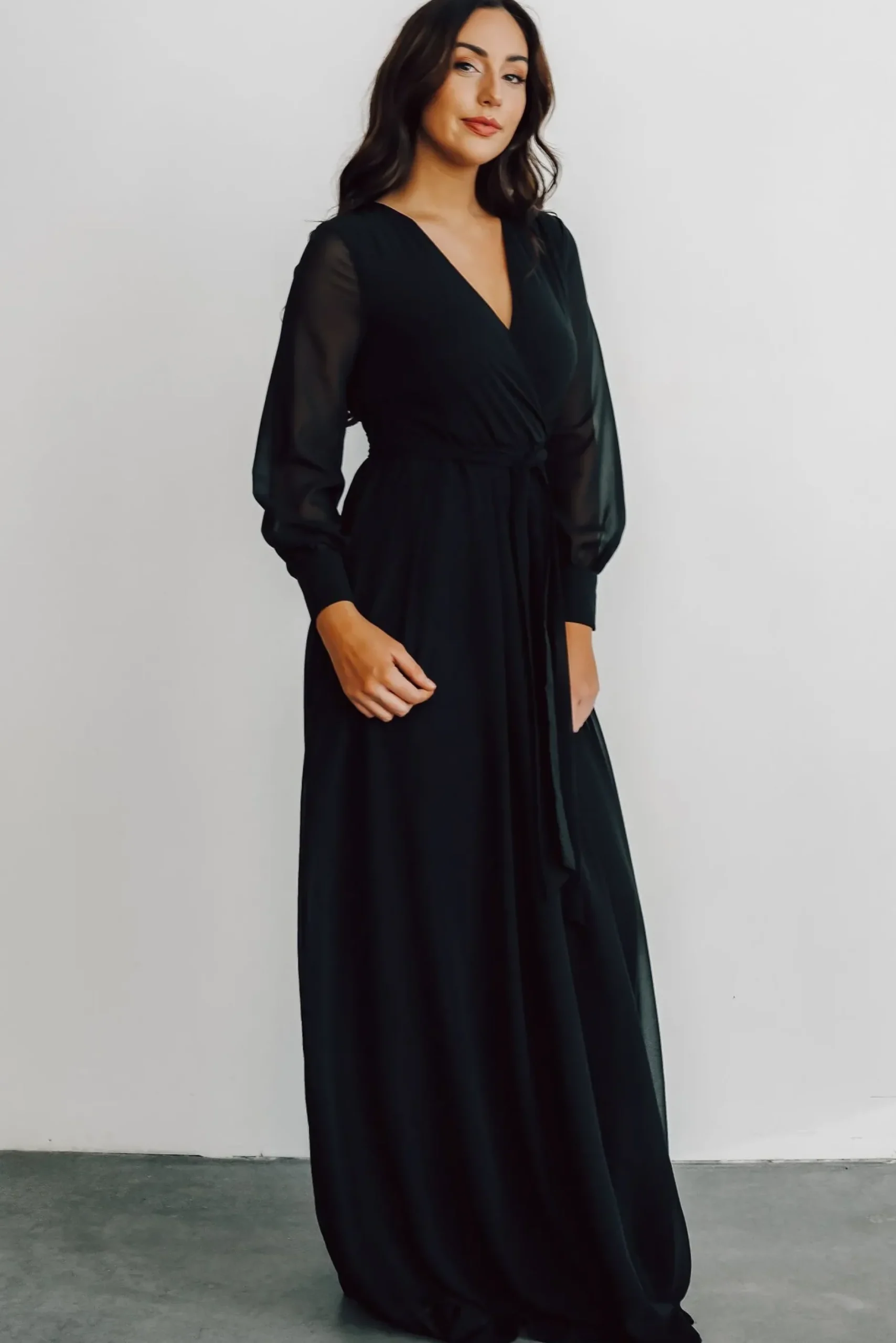 Baltic Born SALE|Lydia Maxi Dress | Black