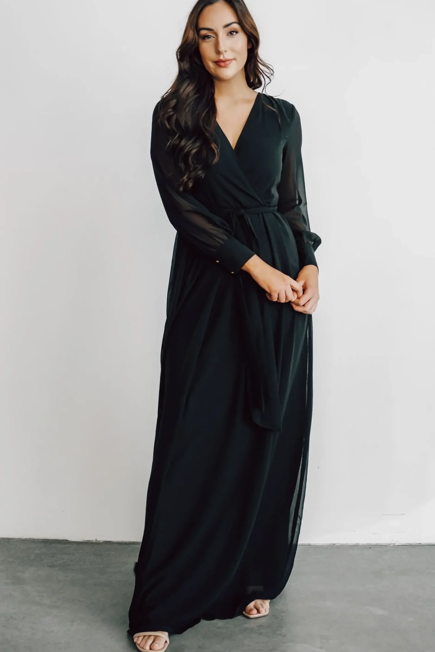 Baltic Born SALE|Lydia Maxi Dress | Black