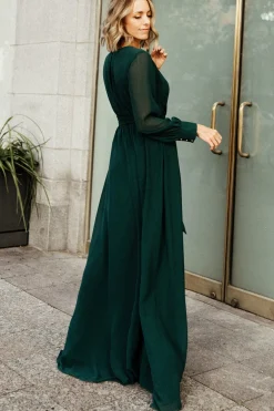 Baltic Born SALE|Lydia Maxi Dress | Hunter Green