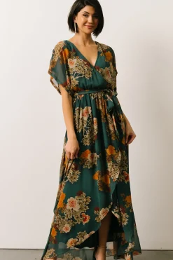 Baltic Born WINTER ESSENTIALS|Madeline Maxi Dress | Jade Multi Floral