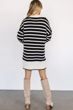 Baltic Born BEST SELLERS|short dresses|Manon Sweater Dress | Ivory + Black