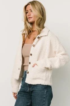 Baltic Born outerwear|Mar Boucle Jacket | Ivory
