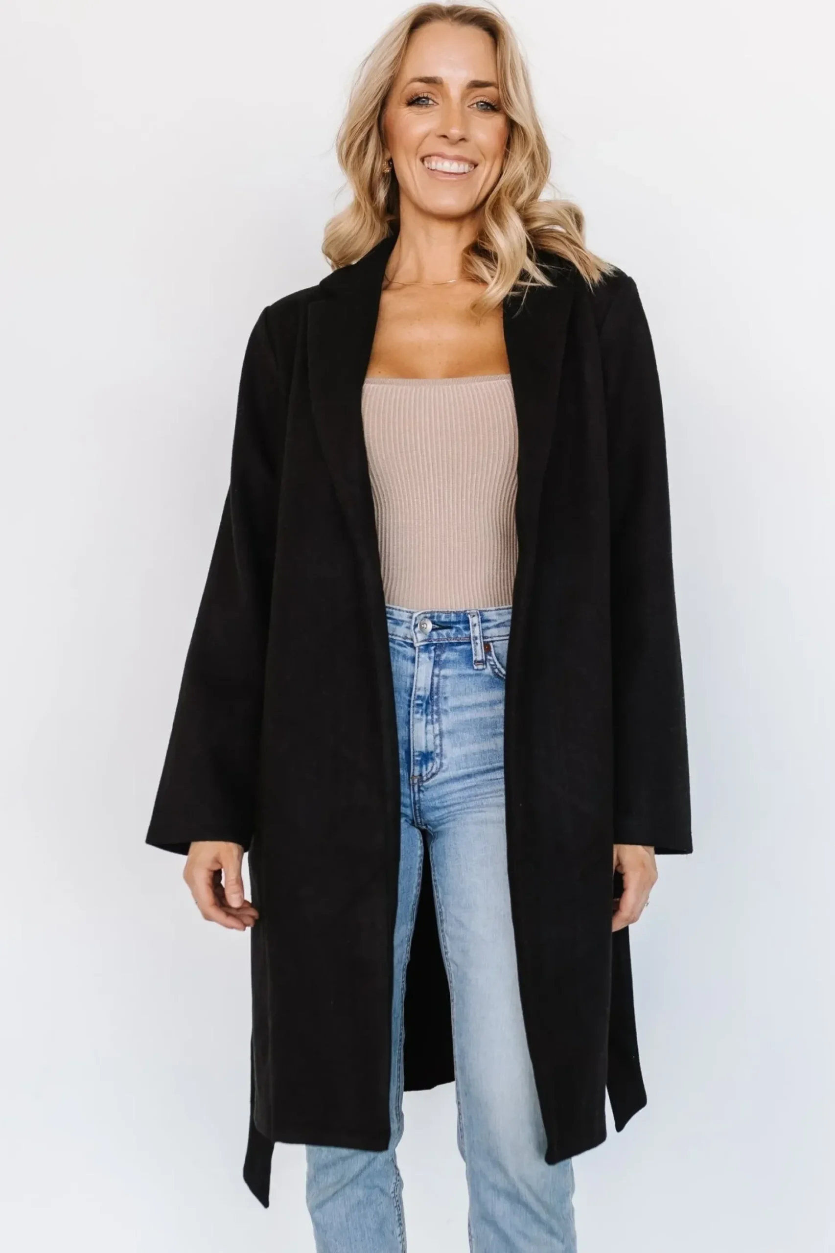 Baltic Born outerwear|Martin Trench Coat | Black