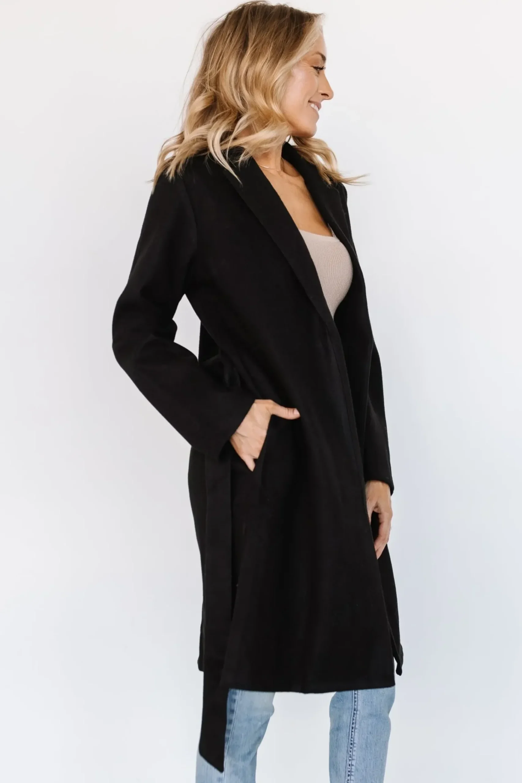 Baltic Born outerwear|Martin Trench Coat | Black
