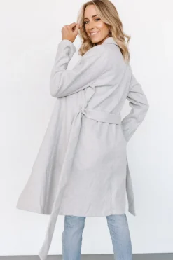 Baltic Born outerwear|Martin Trench Coat | Light Gray