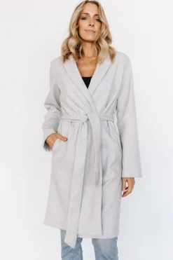 Baltic Born outerwear|Martin Trench Coat | Light Gray