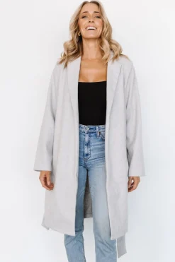 Baltic Born outerwear|Martin Trench Coat | Light Gray