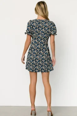 Baltic Born SALE|Mary Mini Dress | Black Floral
