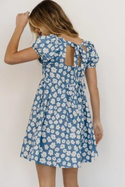 Baltic Born short dresses|EXTENDED SIZING|McKell Mini Dress | Chambray Floral