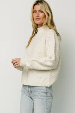 Baltic Born sweaters|McRae Knit Sweater | Ivory