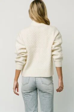 Baltic Born sweaters|McRae Knit Sweater | Ivory