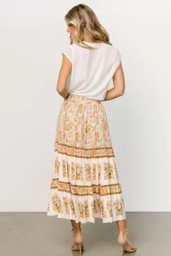 Baltic Born skirts|Meg Skirt | Cream Multi