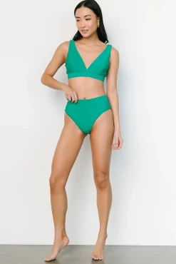 Baltic Born bikini|Mele High Waisted Bikini Bottom | Hot Pink