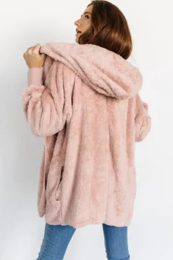 Baltic Born outerwear|Melrose Teddy Jacket | Blush