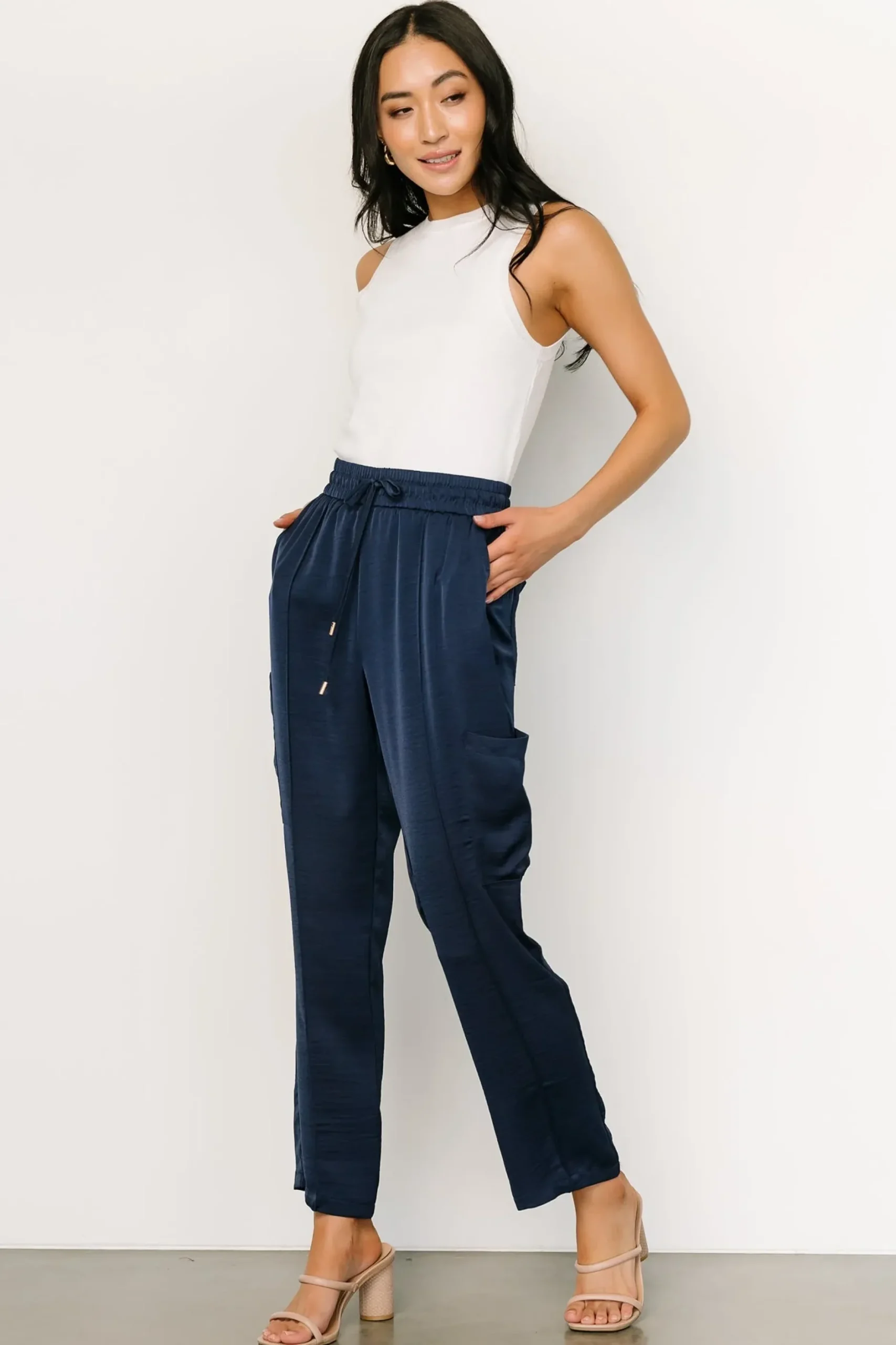 Baltic Born pants|Memphis Pocket Jogger Pants | Navy