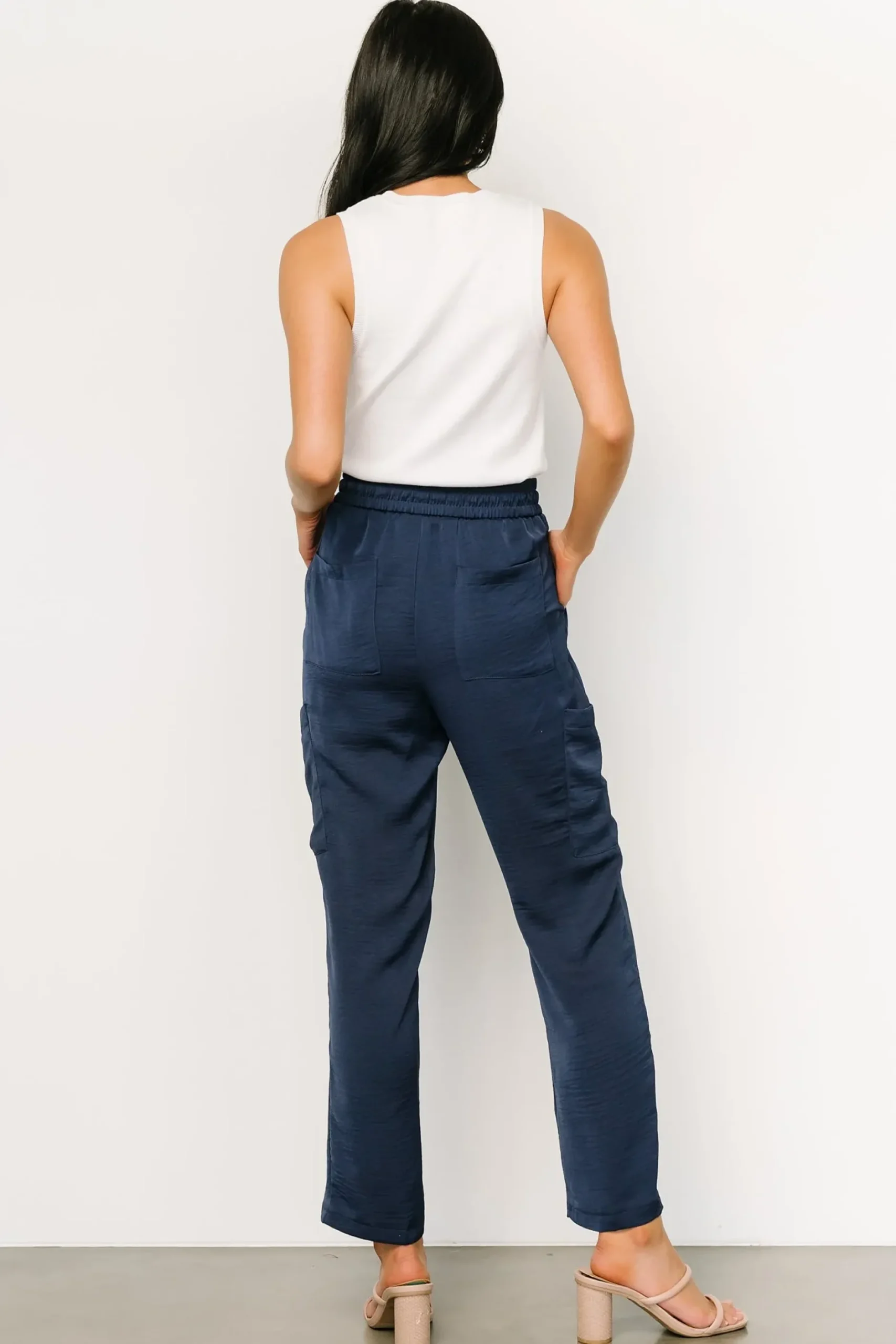 Baltic Born pants|Memphis Pocket Jogger Pants | Navy