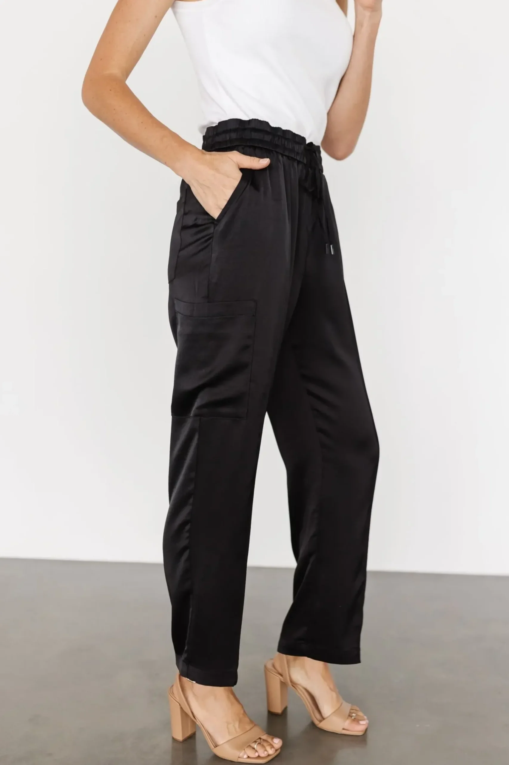 Baltic Born pants|Memphis Pocket Jogger Pants | Black