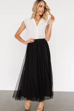 Baltic Born tulle styles|BOTTOMS|Mila Tulle Skirt | Black