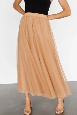 Baltic Born tulle styles|BOTTOMS|Mila Tulle Skirt | Caramel