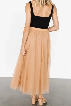Baltic Born tulle styles|BOTTOMS|Mila Tulle Skirt | Caramel