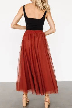 Baltic Born tulle styles|BOTTOMS|Mila Tulle Skirt | Cinnamon
