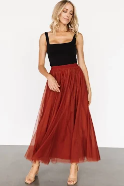 Baltic Born tulle styles|BOTTOMS|Mila Tulle Skirt | Cinnamon