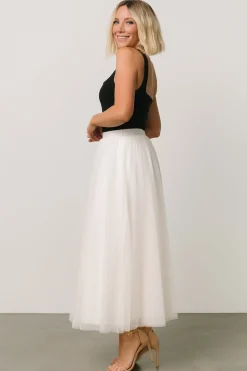 Baltic Born tulle styles|BOTTOMS|Mila Tulle Skirt | Cream