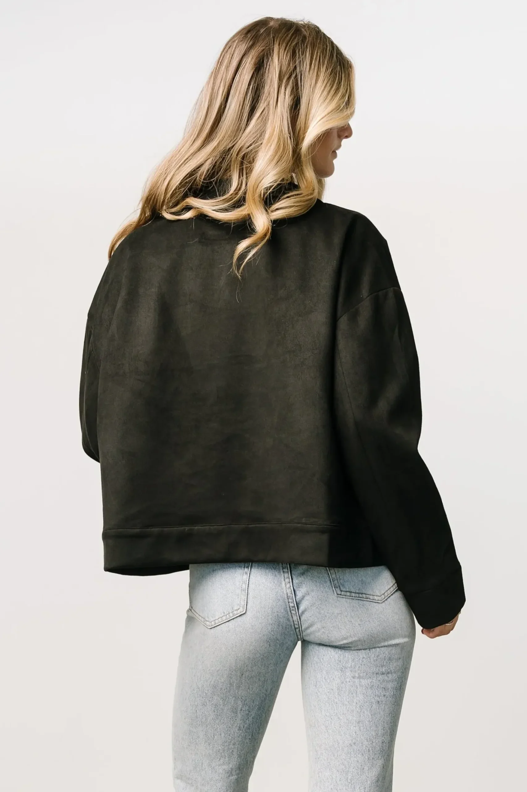 Baltic Born outerwear|Mills Fringe Jacket | Black