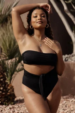 Baltic Born bikini|COMING SOON|Milos Bikini Top | Black