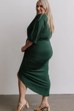 Baltic Born SALE|Mimi Midi Dress | Hunter Green
