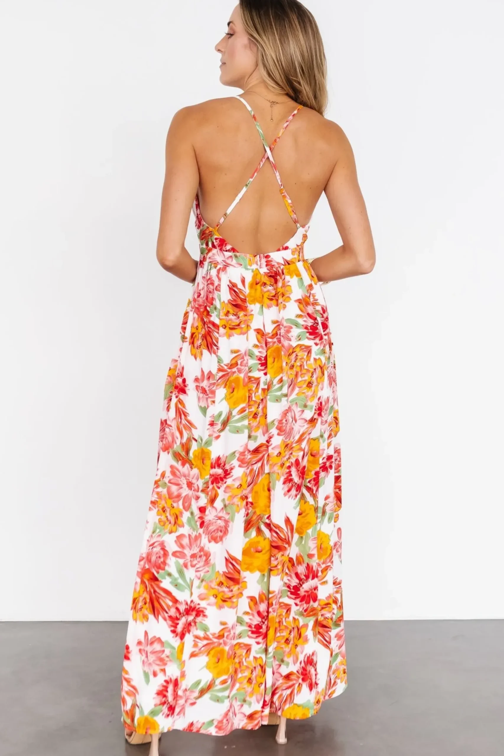 Baltic Born COMING SOON|Miramar Maxi Dress | Off White Floral