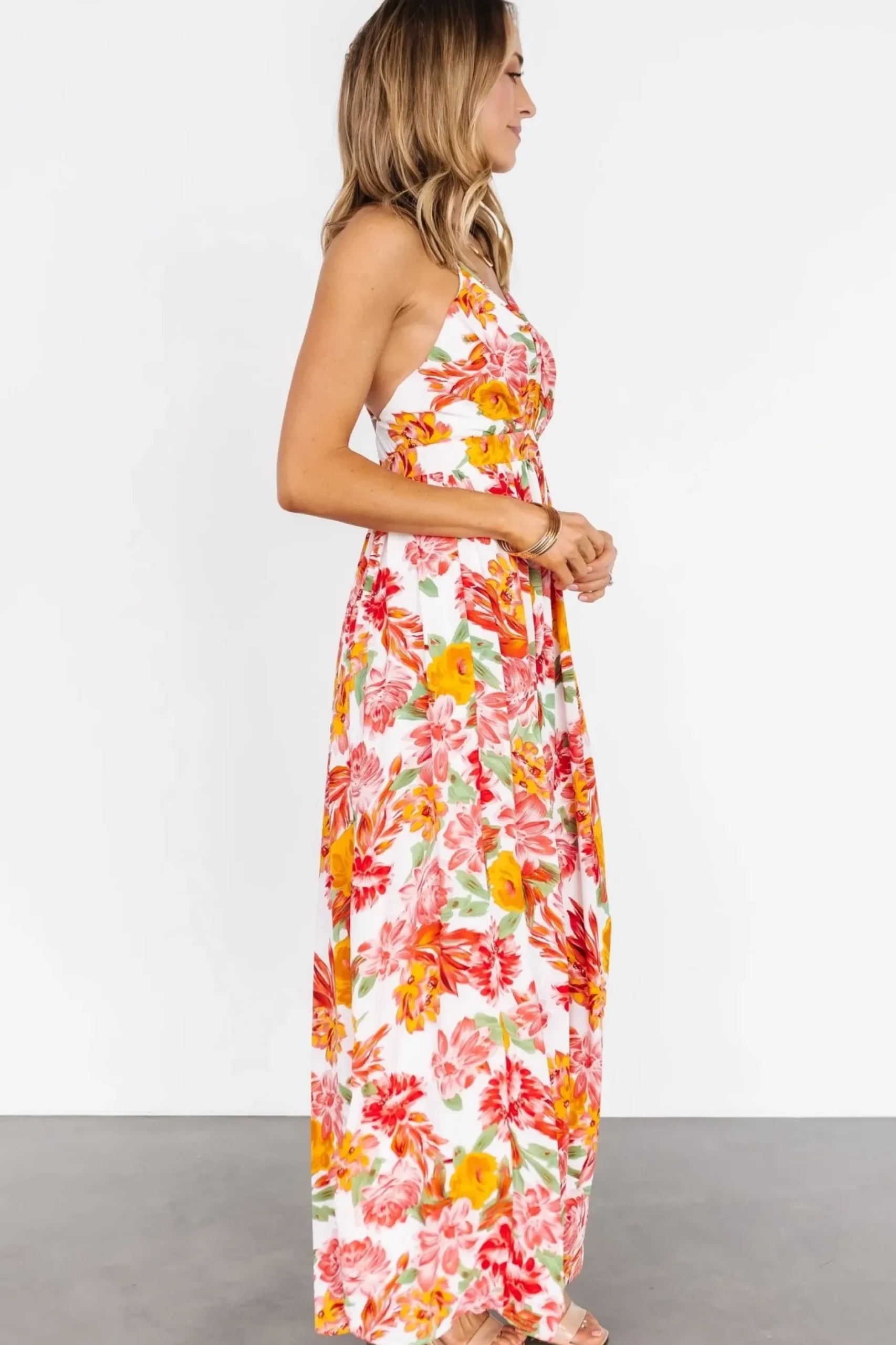 Baltic Born COMING SOON|Miramar Maxi Dress | Off White Floral