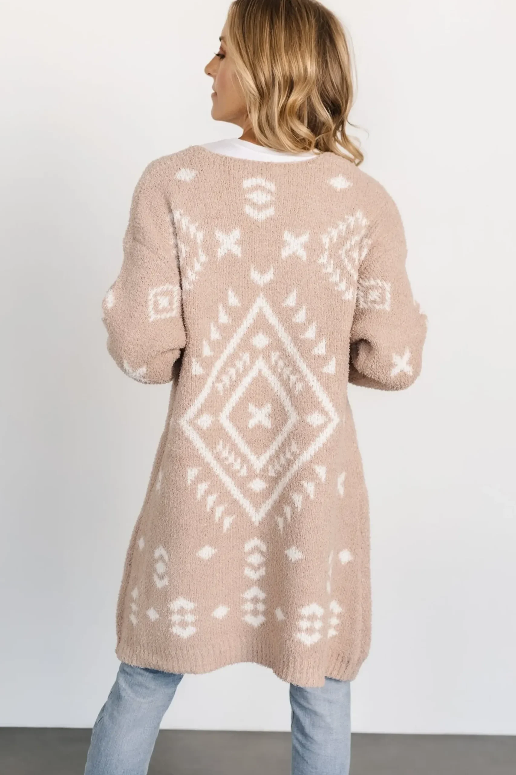Baltic Born sweaters|cardigans|Missoula Oversized Cardigan | Sand + Off White