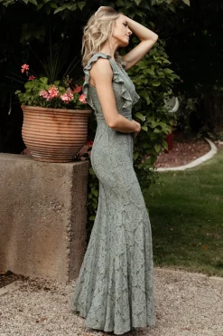 Baltic Born SALE|Monroe Lace Dress | Sage