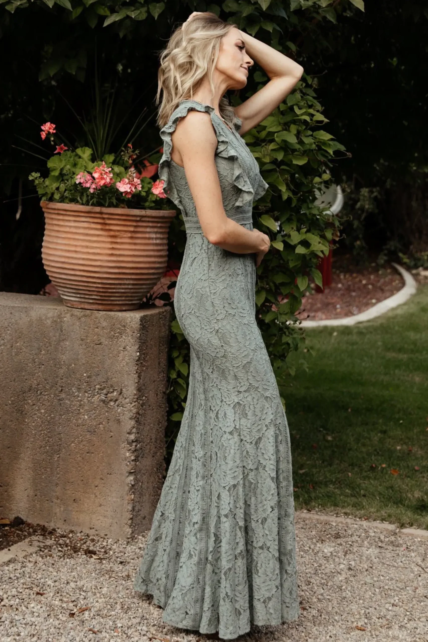 Baltic Born SALE|Monroe Lace Dress | Sage