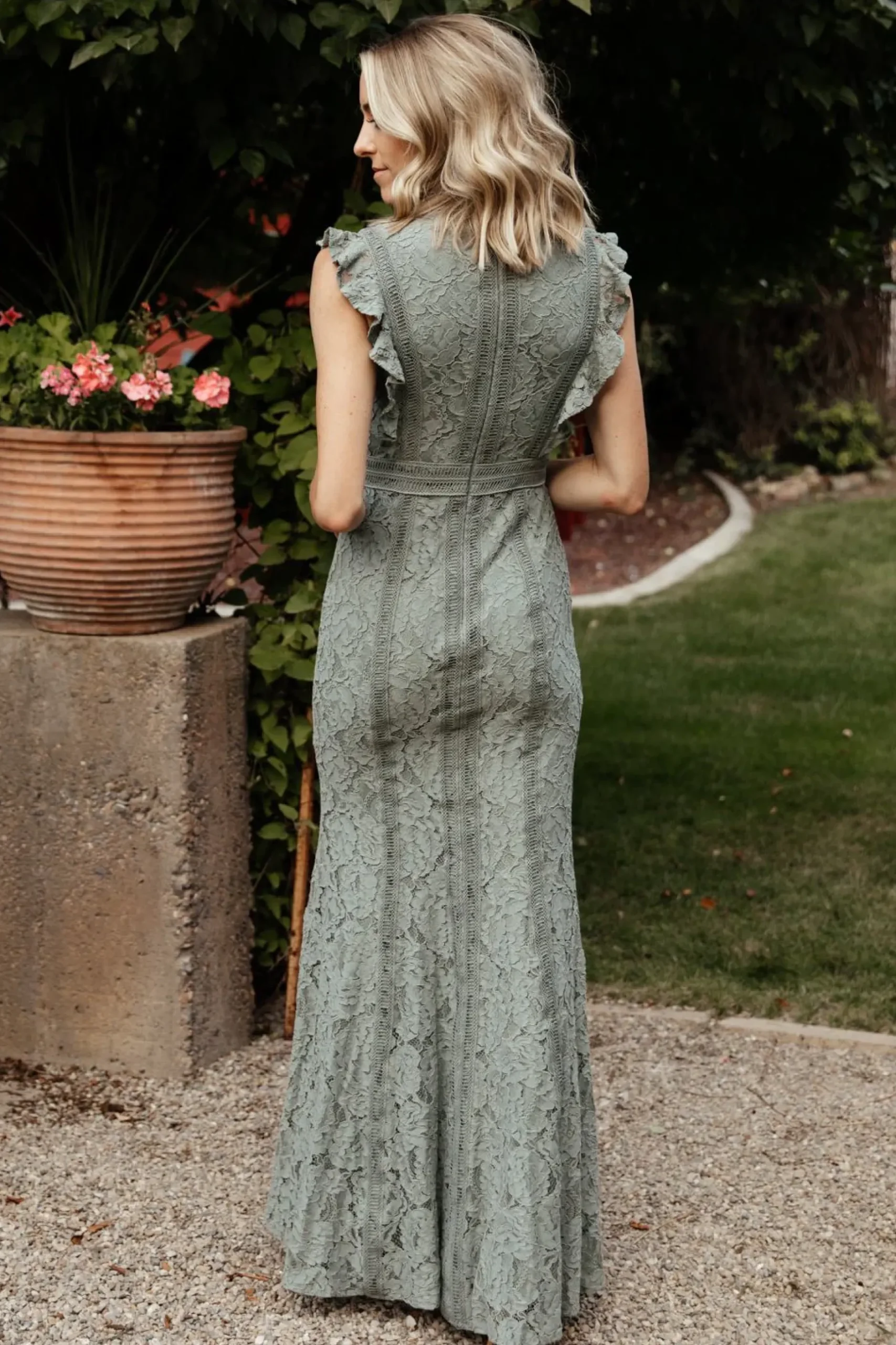 Baltic Born SALE|Monroe Lace Dress | Sage