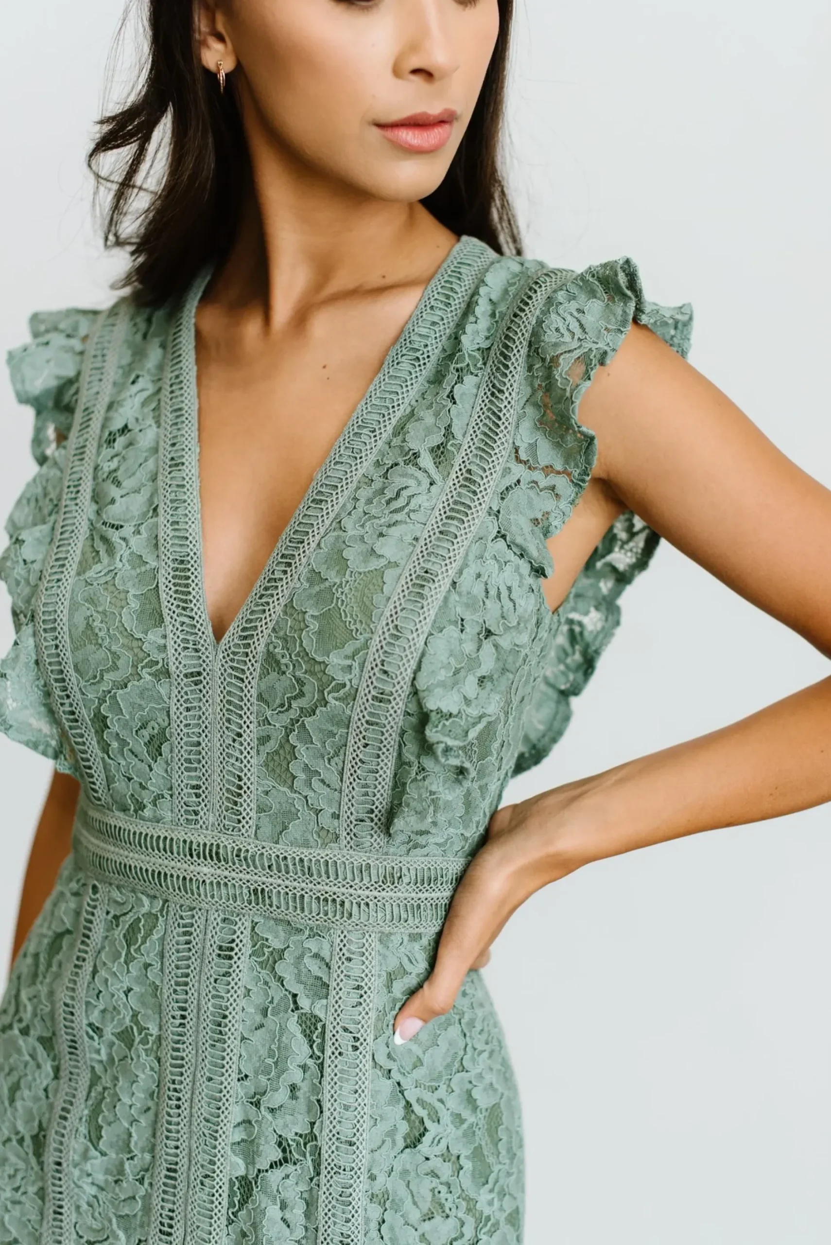 Baltic Born SALE|Monroe Lace Dress | Sage