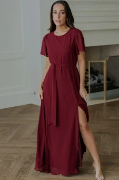 Baltic Born BEST SELLERS|Naomi Short Sleeve Maxi Dress | Mulberry