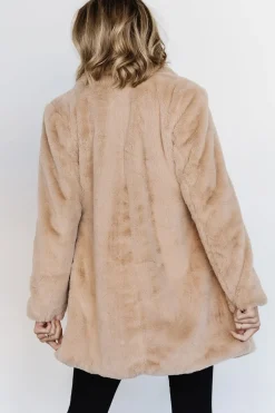 Baltic Born outerwear|Narla Faux Fur Coat | Oatmeal