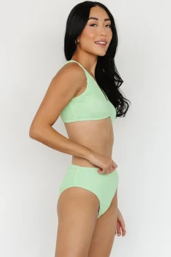 Baltic Born bikini|Nerina High Waisted Bikini Bottom | Key Lime