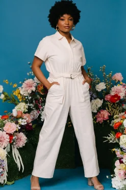 Baltic Born JUMPSUITS + ROMPERS|Newport Jumpsuit | Cream