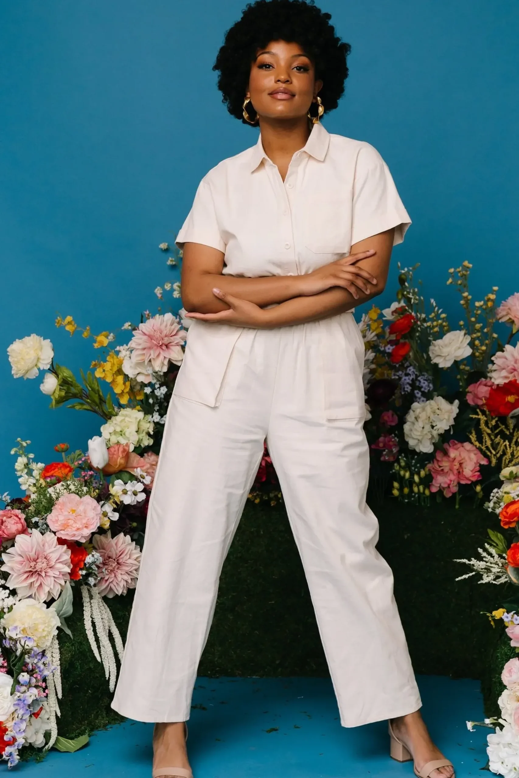 Baltic Born JUMPSUITS + ROMPERS|Newport Jumpsuit | Cream